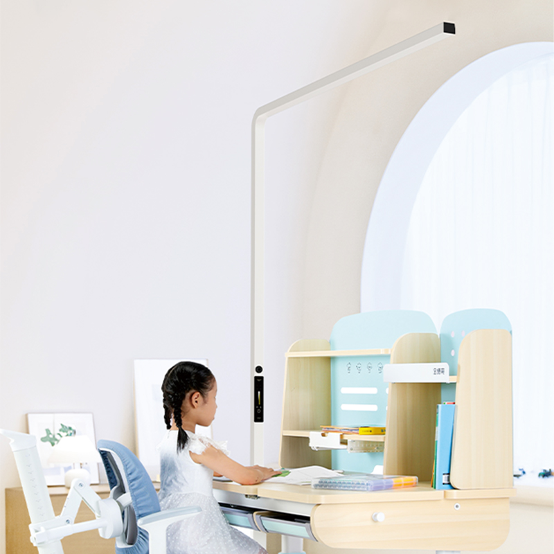 How does LED Eye Protection Floor Lamp effectively reduce eye fatigue?