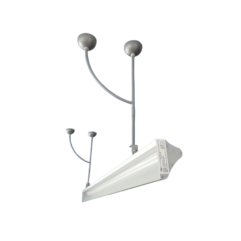 How can LED blackboard lights improve the overall classroom lighting environment and enhance teacher and student focus?